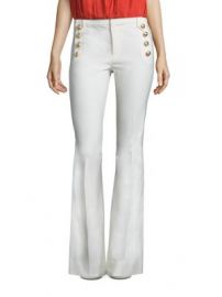 Derek Lam 10 Crosby - Flare Cotton Blend Trousers at Saks Fifth Avenue